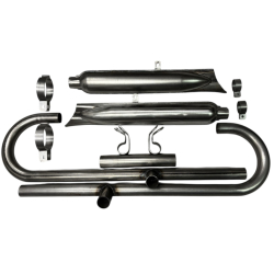 Układ wydechowy kolana tłumiki Ural M-61/ M-62 Ural-650 cc rybki  SUROWY